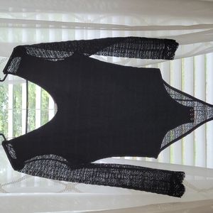 Bethany Mota large top with button crotch